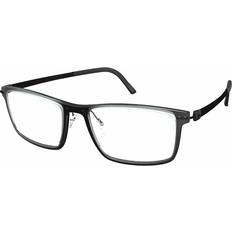 Silhouette Infinity View 2939 9140 Black Size Free Lenses HSA/FSA Insurance Blue Light Block Available