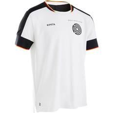 KIPSTA Kinder Fussball Trikot Deutschland 2024 FF500 schwarz weiß Gr. Jahre