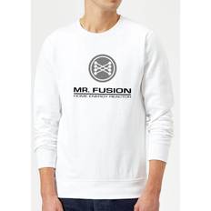 Back To The Future Mr Fusion Sweatshirt White