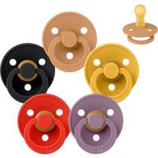 Barn- & Babytillbehör Bibs Rund Colour Napp Sampackning 5 st Stl 2 Happy Halloween