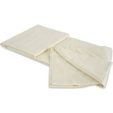 Tessuti Design Works Mussola Naturale Non Sbiancato Bianco Tessuto