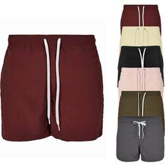 5XL Badehosen Build Your Brand Mens Swim Shorts, Cherry