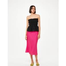Stretch Skirts Whistles Womens Multi-coloured Floral-print Stretch Recycled-polyester Midi Skirt