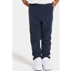 Blåa Fleecebyxor Barnkläder Didriksons Monte Kid's Pants Blå