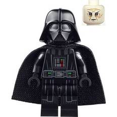 LEGO Darth Vader White Head Frown Minifigure from 75347