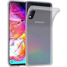 Samsung Galaxy A70 Mobile Phone Covers Cadorabo FULLY TRANSPARENT Case for Samsung Galaxy A70 A70s Cover Transparent Protection TPU Silicone Gel Clear