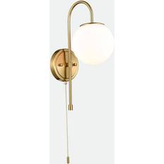 Lighting Claxy Modern Fixtures Gold Wall Light