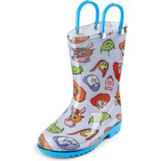 Children's Shoes ABG Accessories Disney Toy Story Kids PVC Waterproof Rainboots Woody, Buzz Lightyear, Aliens, Hamm, Rex and Slinky Dog Toddler