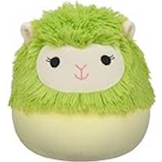 Squishmallows Original Peluche de 19 cm- Cavaleri l'Alpaga Lime Vert