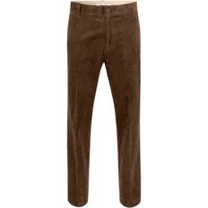 Samsøe Samsøe Felix Cotton-Blend Corduroy Trousers - Brown