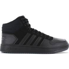 Adidas Hoops 2.0 Mid Herren Winter Schuhe Sneakers Schwarz B44621 ORIGINAL