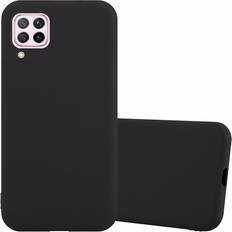 Cadorabo TPU Candy Cover Huawei Nova 7i, Huawei Nova 6 SE, Huawei P40 Lite Smartphone Hülle, Schwarz