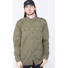 Surplus M65 Basic Langarm Shirt, grün, Größe