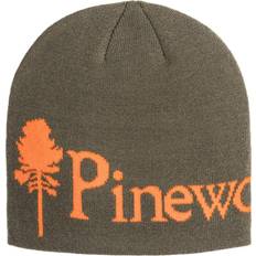 Pinewood Unisex Accessoires Pinewood Strickmütze Beanie grün/orange