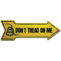 Interior Details SignMission 6 & Direction Sticker Vinyl Dont Tread on Me Wall Decor