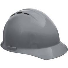 Grey Headgear ERB SAFETY 19457 Front Brim Hard Hat, Type 1, Class C, Ratchet (4-Point) Gray