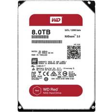 Western Digital WD Red 8TB NAS Hard Disk Drive 5400 RPM Class SATA 6 Gb/s 128MB Cache 3.5 Inch WD80EFZX