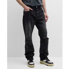 Amiri Jeans Amiri Amiri-Shotgun Straight Jeans Celeste Uomo