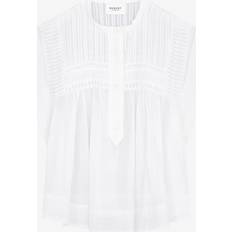 Bluser Isabel Marant Étoile Top Leaza - Blanco