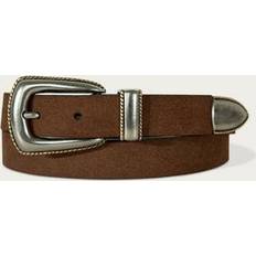 Lucky Brand Women Accessories Lucky Brand Western Suede Belt Cognac Cognac