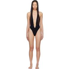 Dolce & Gabbana Swimwear Dolce & Gabbana Belted One-Piece Swimsuit