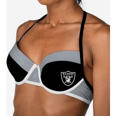 Natural Bikinis Foco Las Vegas Raiders Team Bikini Top