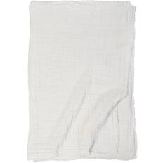 Linen Blankets Hermosa Oversized Cream Blankets White