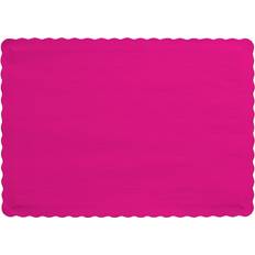 Pink Place Mats Creative Converting Touch of Color Place Mat Pink