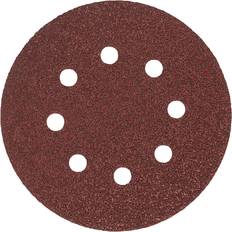 Milwaukee Slipplatta Elverktygstillbehör Milwaukee Slippapper Ø125 mm 10-pack K180