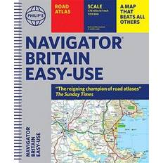 Philip's Navigator Britain Easy Use Format: Spiral binding Philip's Road Atlases (Paperback)