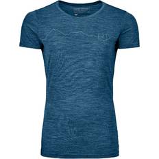 Ortovox Women T-shirts Ortovox Damen Cool Mountain T-Shirt blau