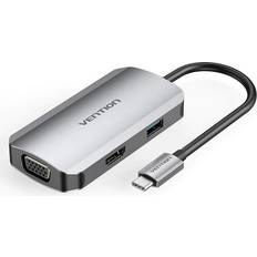 Vention USB-C Docking to HDMI, VGA, USB