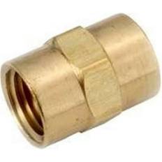 Brass Plumbing Anderson Metals 756103-06 Pipe Coupling 3/8 in FIPT Brass