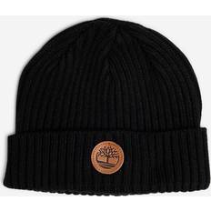 Timberland Unisex Accessories Timberland Ribbed Cuff Beanie Black