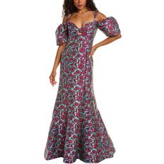 Zac Posen Off-The-Shoulder Gown