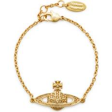 Vivienne Westwood Bracelets Vivienne Westwood Mini Bas Relief orb Bracelet Gold One