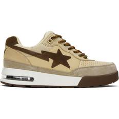 Bape Shoes Bape Beige Road Sta #1 Sneakers BEIGE