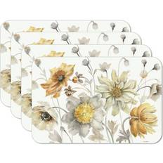 Gold Place Mats CounterArt Reversible Wipe-clean Place Mat Gold