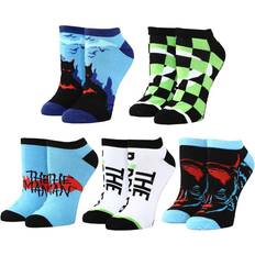 BioWorld Movie 5 Pair Ankle Socks - Green/Black/Blue