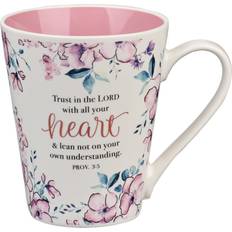 Viola Tazze Christian Art Gifts Trust In The Lord With All Your Heart Mug Tazza