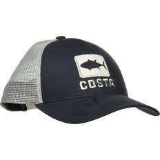 Costa Del Mar mens Tuna Waves Trucker, Navy, One