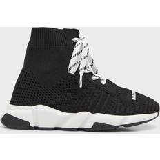 Balenciaga Kid's Speed Lace-Up Sock Sneakers