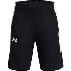 Kinderbekleidung Under Armour Zone Shorts für Schwarz Weiß YXL 160 170 cm YXL 160 170 cm
