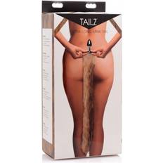 Tailz Extra Long Mink Tail Metal Anal Plug