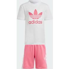 Adidas Ragazzo Altri Set Adidas Completo Adicolor Shorts and Tee - Pink Fusion