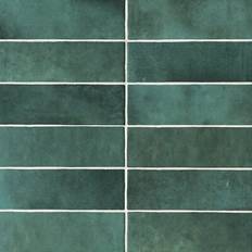 Tiles on sale Bedrosians Cloe 2.5"" 8"" Ceramic Tile Ceramic 2.5 W 0.38 D in Wayfair" Green