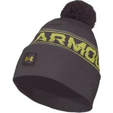 Under Armour Bruna Accessoarer Under Armour Halftime Beanie - Ash Taupe Pom