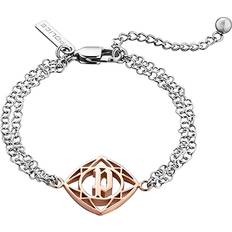 Oro Rosa Pulseras Police Pulsera mujer pj25598bssrg0 25cm