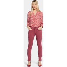 Red - Woman Jeans NYDJ Ami Cranberry Pie Skinny Leg Jean