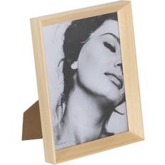 Beige Photo Frames BigBuy Home Beige Wood Crystal Photo Frame